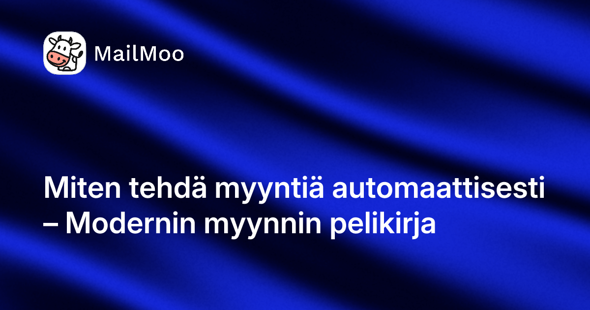 Automaattinen myyntiputki LinkedInissä, sähköpostissa ja puhelimessa