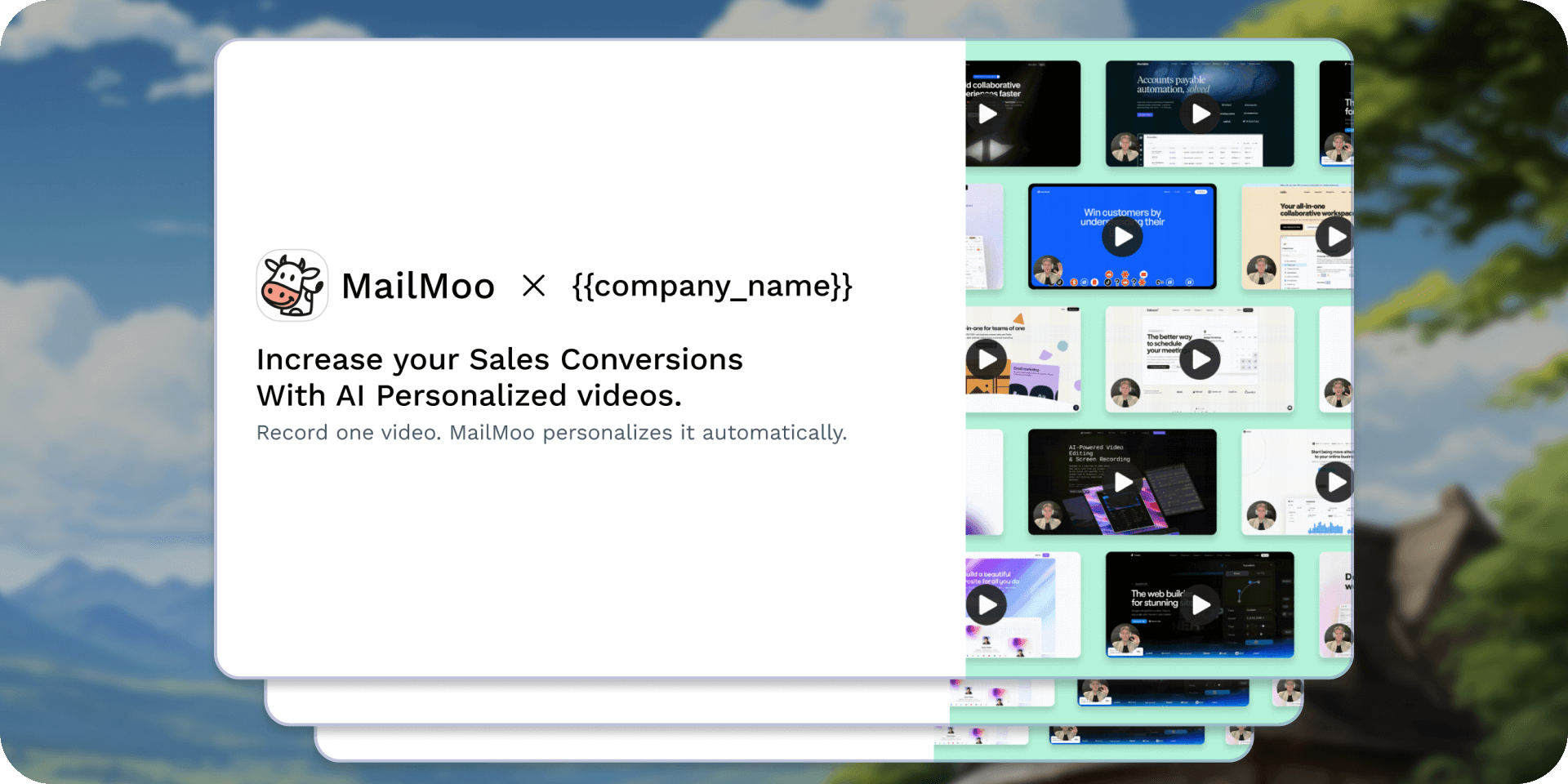 Add variables to your slideshows